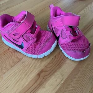 Hot Pink Toddler Nikes